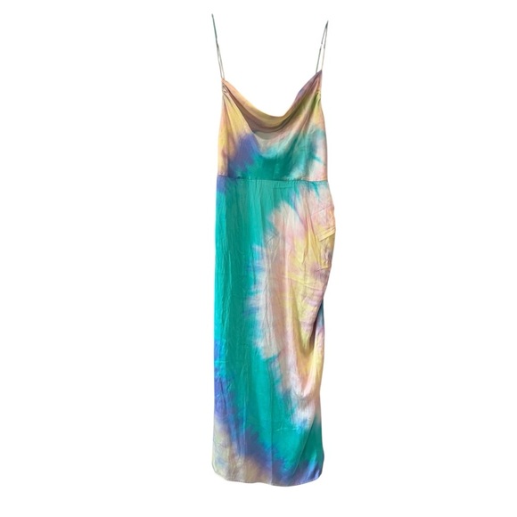 Retrofit Marlene Dress in Multi Tie Dye. Size XL. - Picture 8 of 13